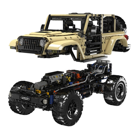 Brick-Built Beast: The Powerful Mould King 13184 Wrangler