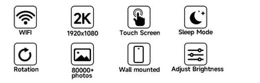 10.1” Digital Picture Frame – WiFi, HD IPS Touch Screen with Auto-Rotate & Large Storage - playtechtoy