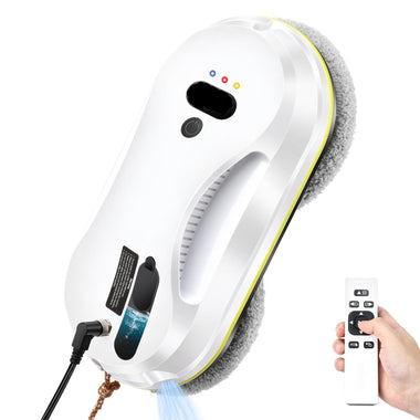 Automatic Window Cleaning Robot – Electric Glass Wiper with Remote Control for Household Use - playtechtoy