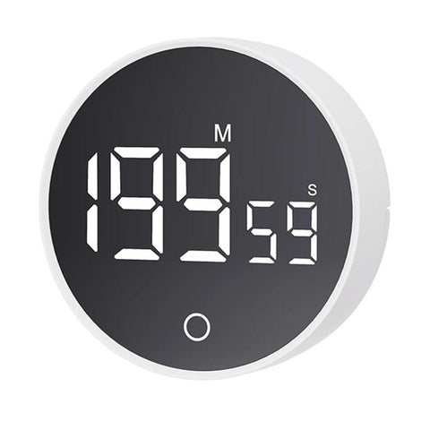Magnetic Digital Kitchen Timer – Large LED Display & Alarm for Cooking
