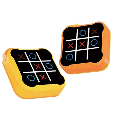 Portable Tic-Tac-Toe Electronic Board Game | Educational Handheld Chess Set for Kids & Adults - playtechtoy