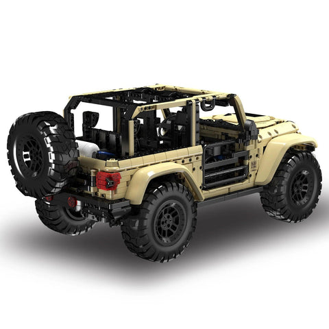 Brick-Built Beast: The Powerful Mould King 13184 Wrangler