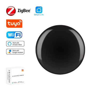 Smart WiFi/Zigbee IR Remote Controller – Works with Alexa & Google Home for TV, AC, DVD - playtechtoy