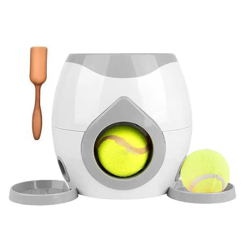 SmartPlay Dog Treat Launcher – Interactive Feeder & Ball Thrower for Indoor Fun!