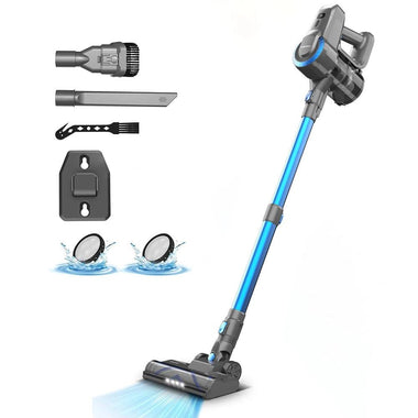 YISORA N300 Cordless Vacuum – 20KPa Lightweight Stick Cleaner for Carpet, Floors & Pet Hair - playtechtoy